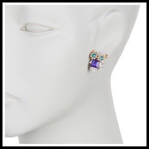 Betsey Johnson Jewelry - BETSEY JOHNSON PAVE JEWELED CRYSTAL OWL EARRINGS Betsey Johnson Jewelry - BETSEY JOHNSON PAVE JEWELED CRYSTAL OWL EARRINGS
